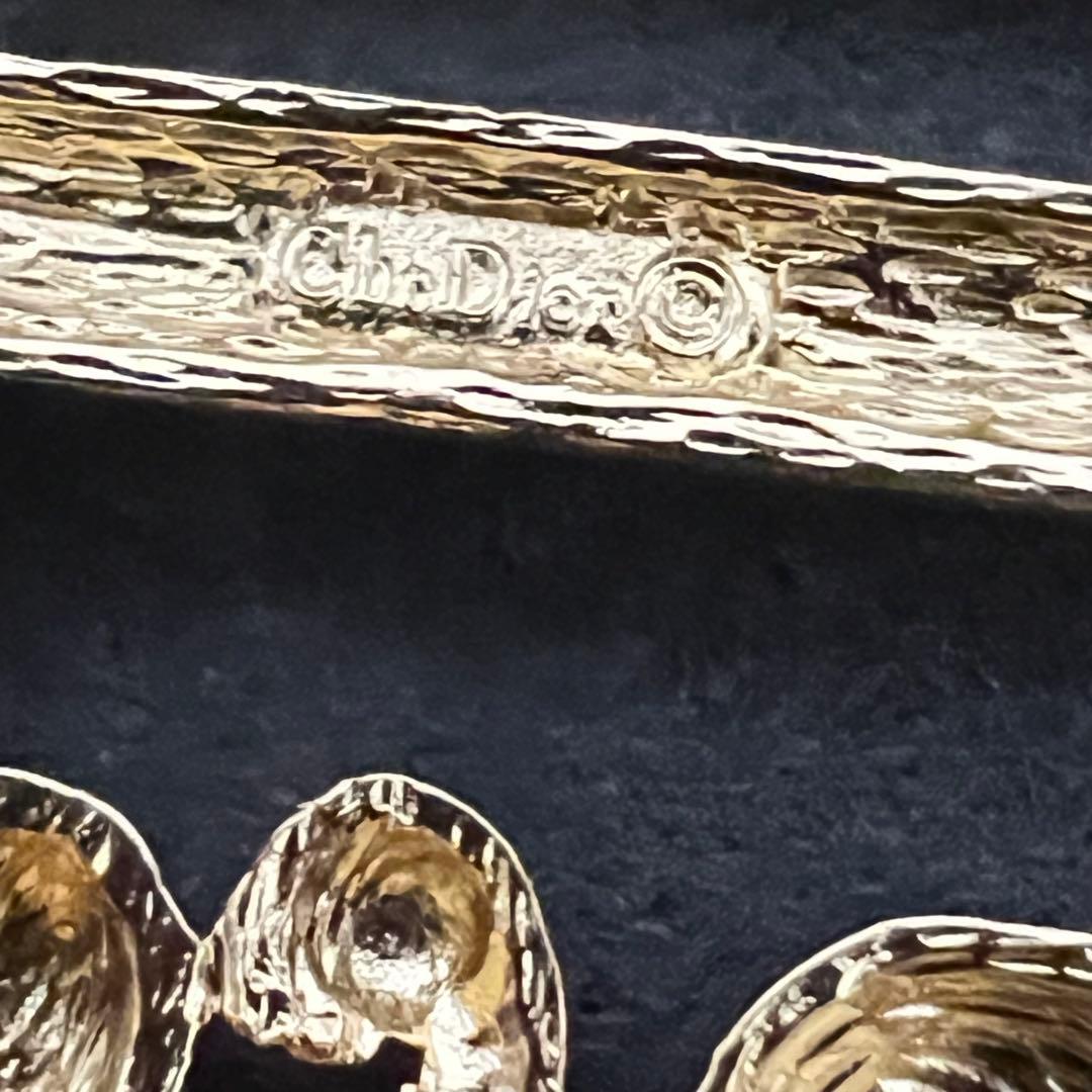 旧ロゴ Christian Dior ヴィンテージ ブローチ アクセサリー