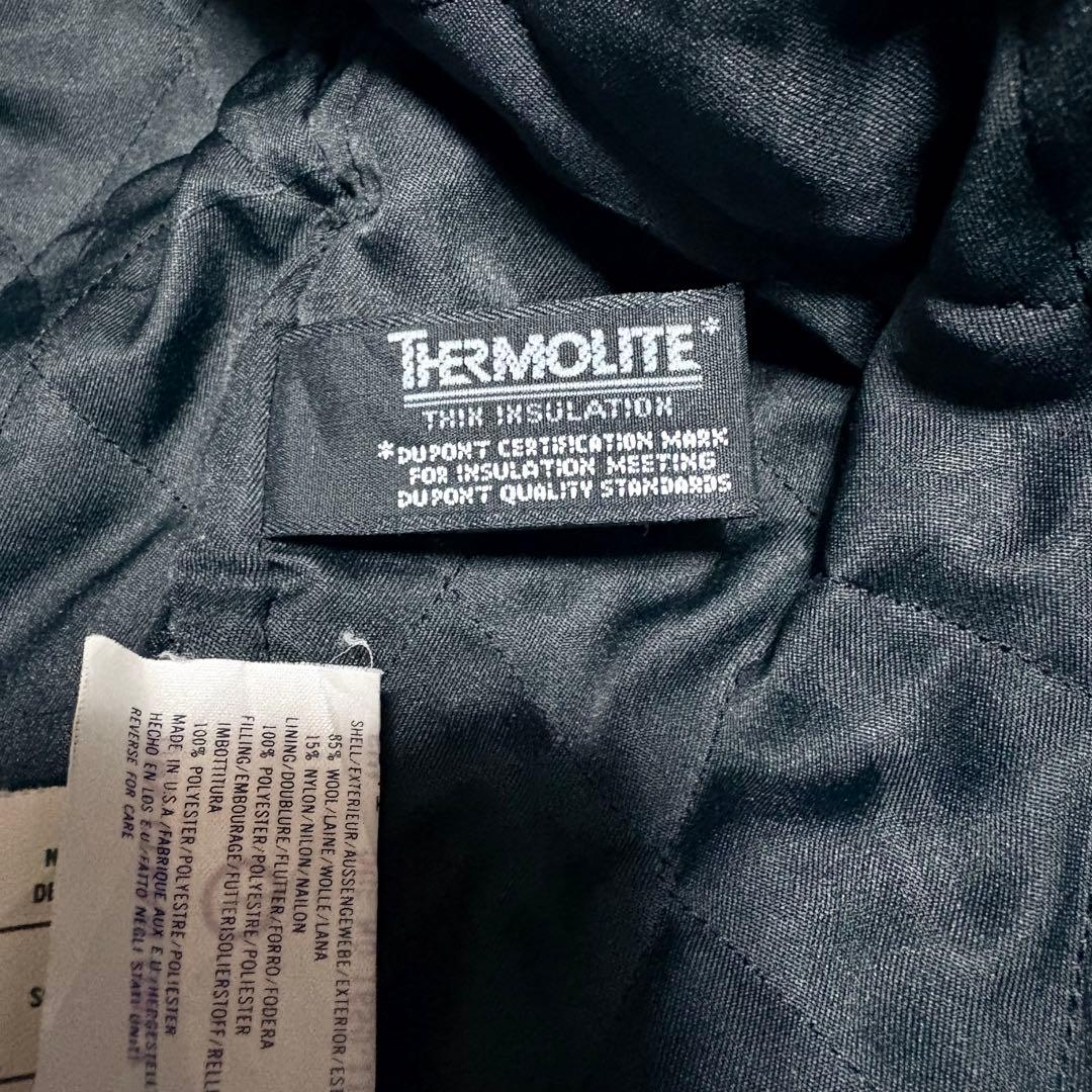 美品　90s USA製 Woolrich ウールリッチ ピーコート サーモライト