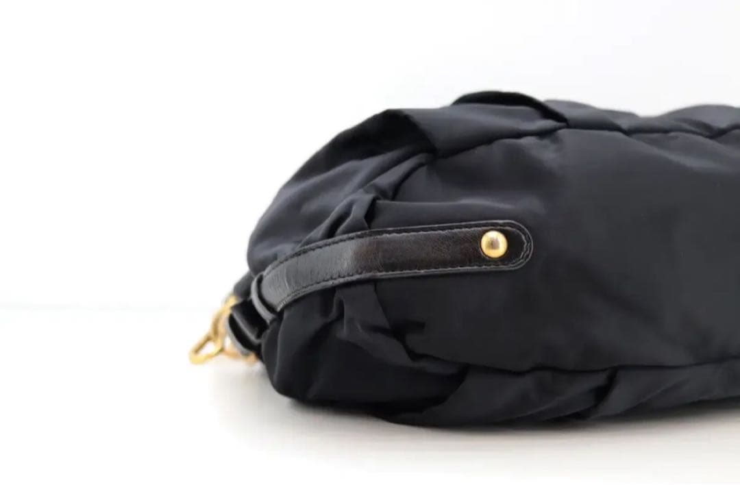 PRADA BR4258 美品　ショルダーバッグ　ブラック