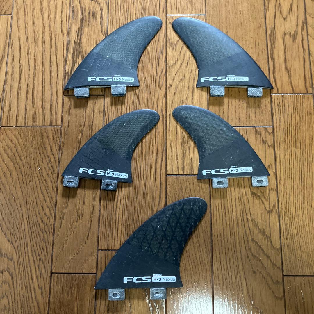 FCS H-3 Nexus カーボンファイバーフィン 5フィン　Mサイズ