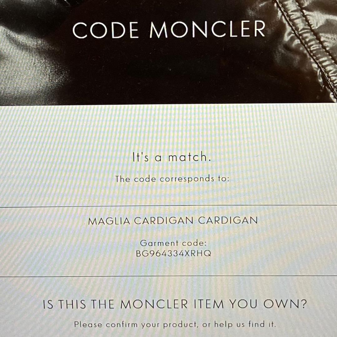 極美品✨モンクレール パーカー ワッペン ダブルジップ QR鑑定済 グレー M