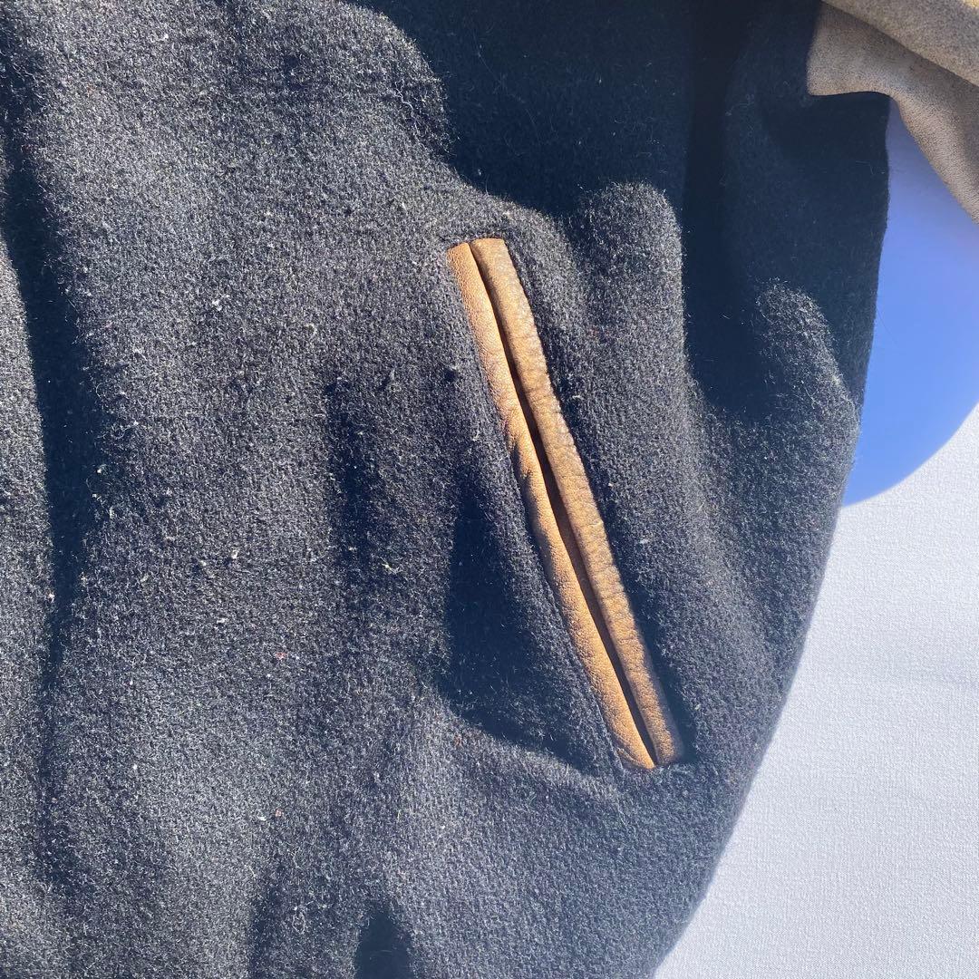 90's O'NEILL スタジャン ブラック サーフ　横乗り