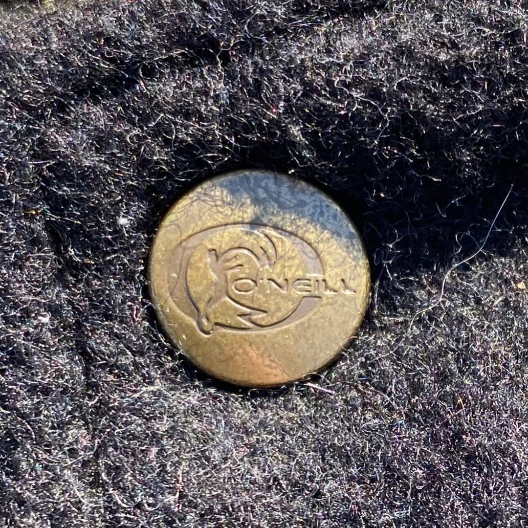 90's O'NEILL スタジャン ブラック サーフ　横乗り