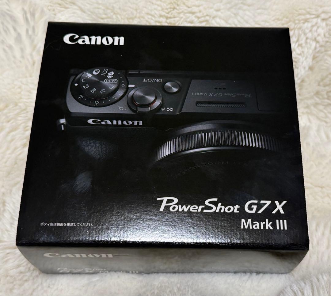 新品・未使用品 CANON　PowerShot G7X Mark3 シルバー