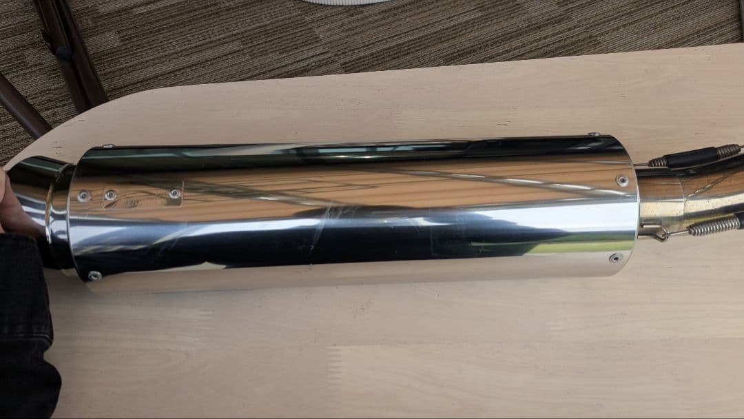 WR'S ダブルアールズ マフラー 値下げ交渉あり！