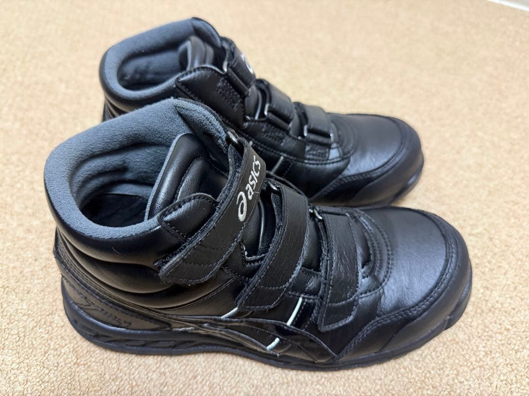 asics アシックス 安全靴 ウィンジョブ FIS53S ブラック 25cm