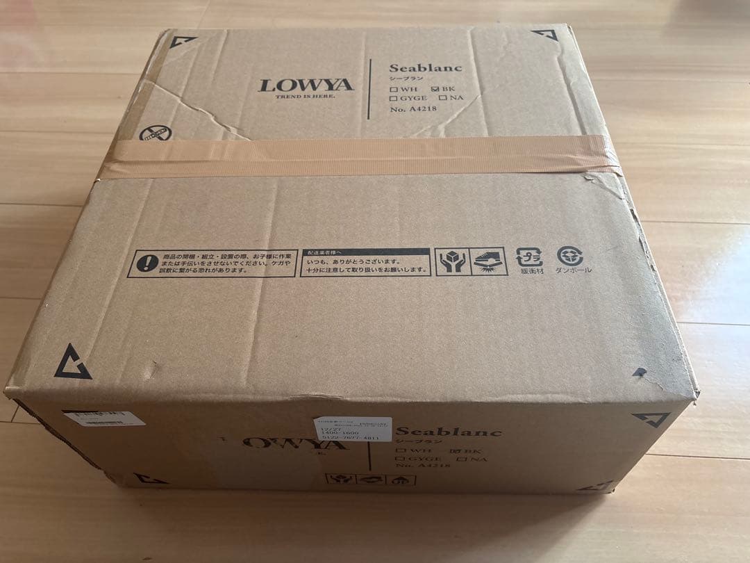 【マイキー】LOWYA Seablanc ブラック シーリングライト