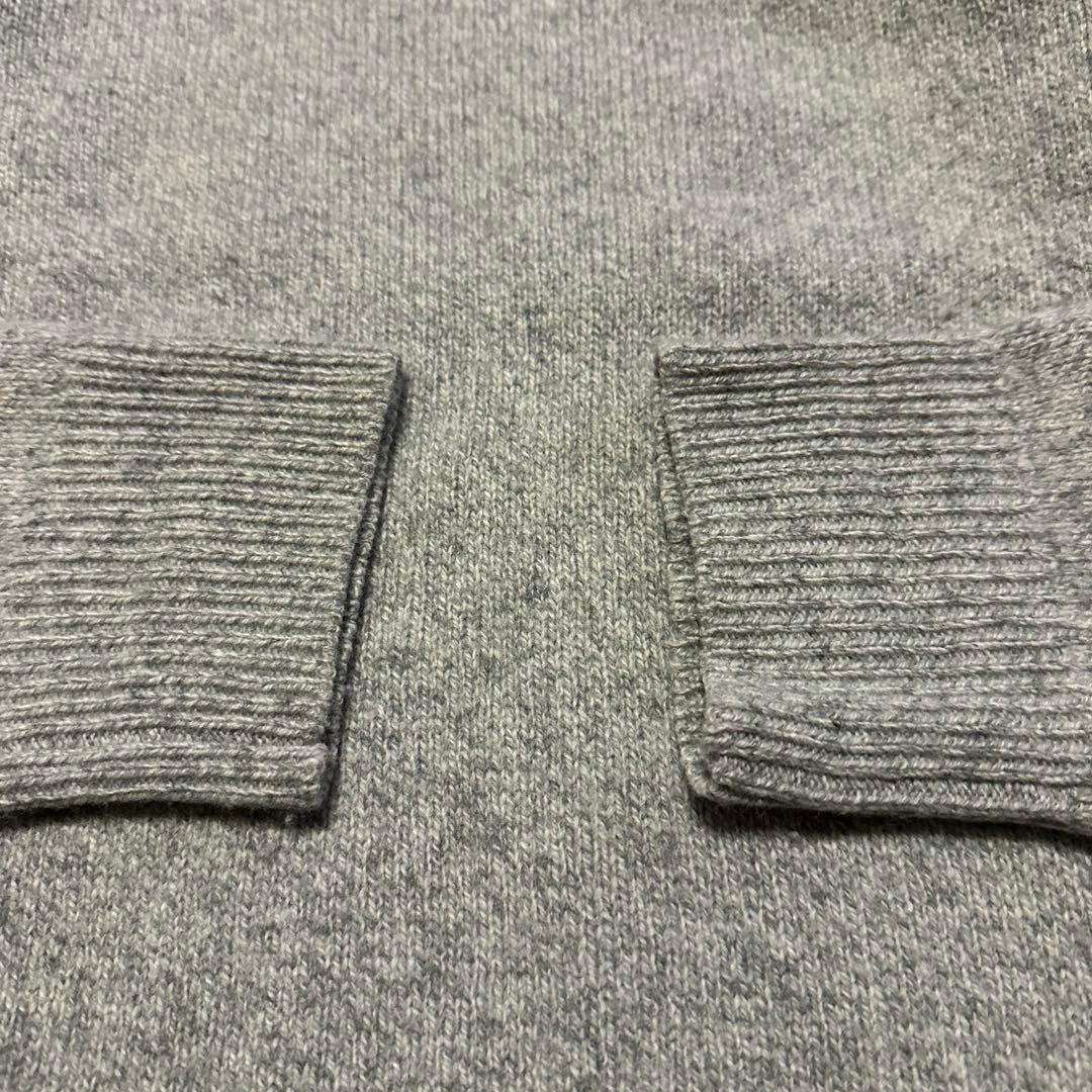 【22AW】COMOLI コモリ ラムズウール ガンジーネックセーター