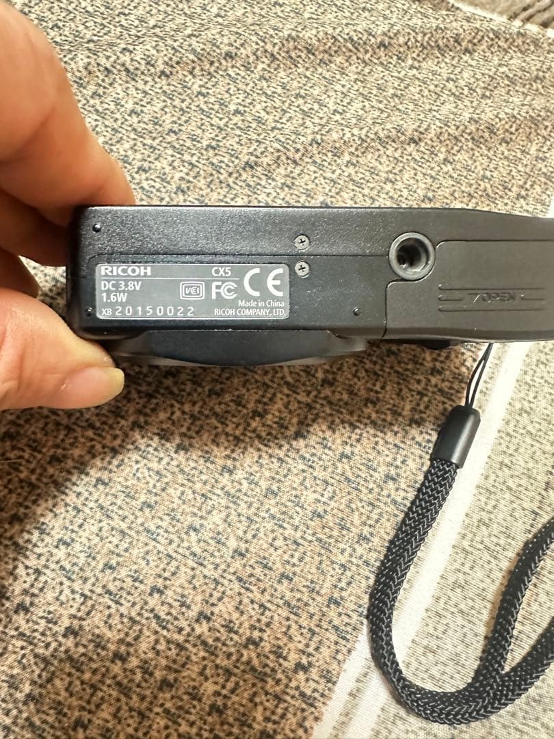RICOH CX5 コンパクトデジタルカメラ