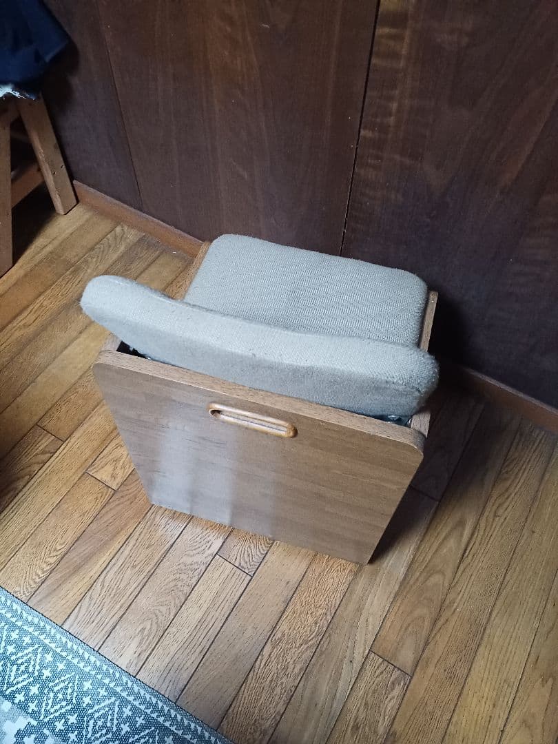 ライティングデスク 木目 ウォールナット調