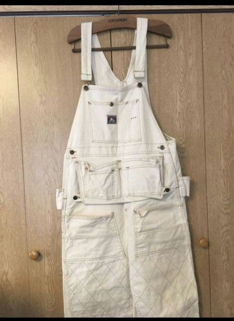 BEN DAVIS オーバーオール USA 生成り