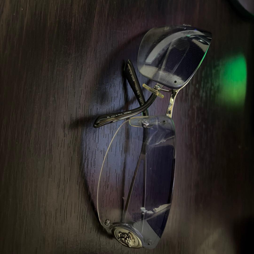 VERSACE クリアサングラス イタリア製