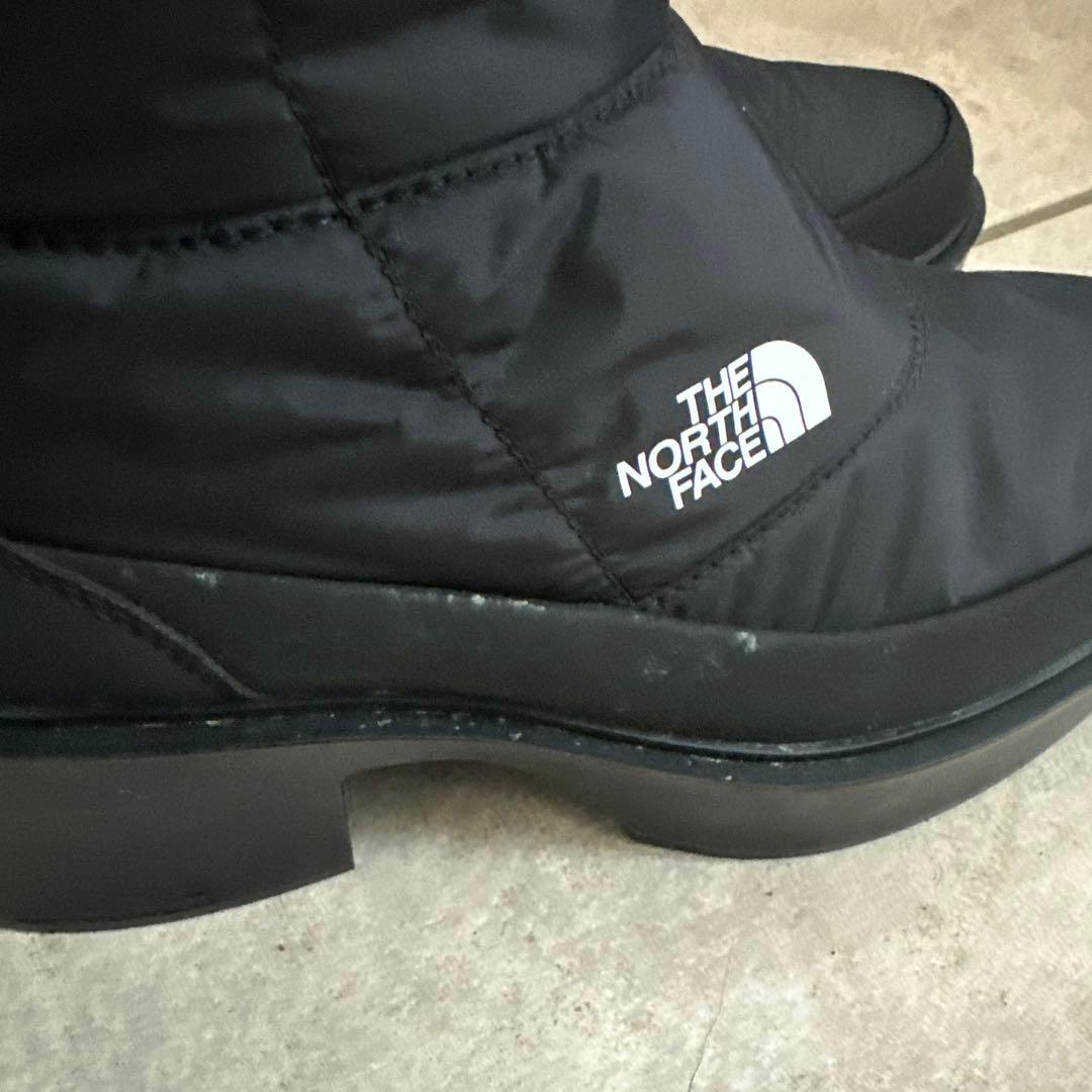 ノースフェイス　ブーツ　カルミア　ヌプシ　防水　ヒール　黒　25cm