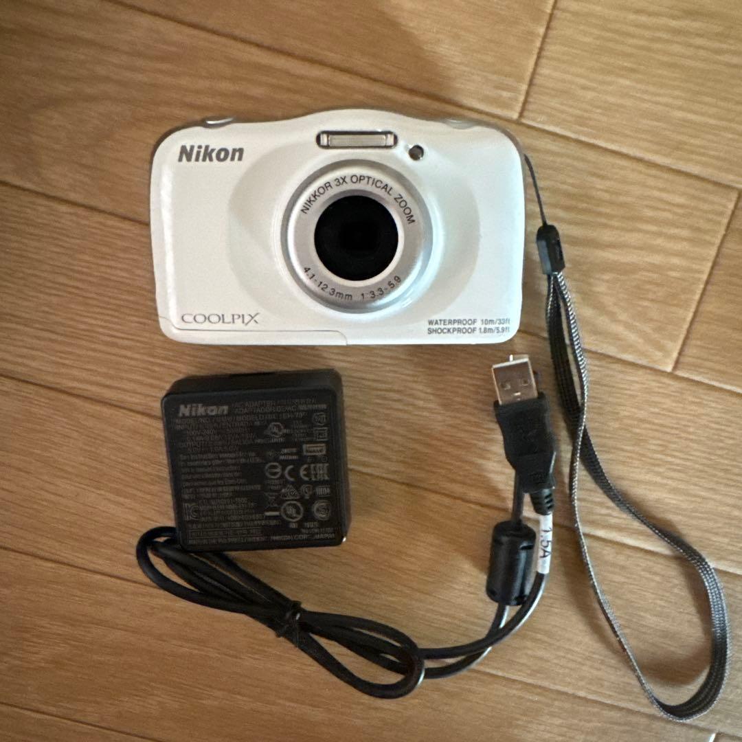 Nikon デジタルカメラ COOLPIX W150 防水 W150WH 白