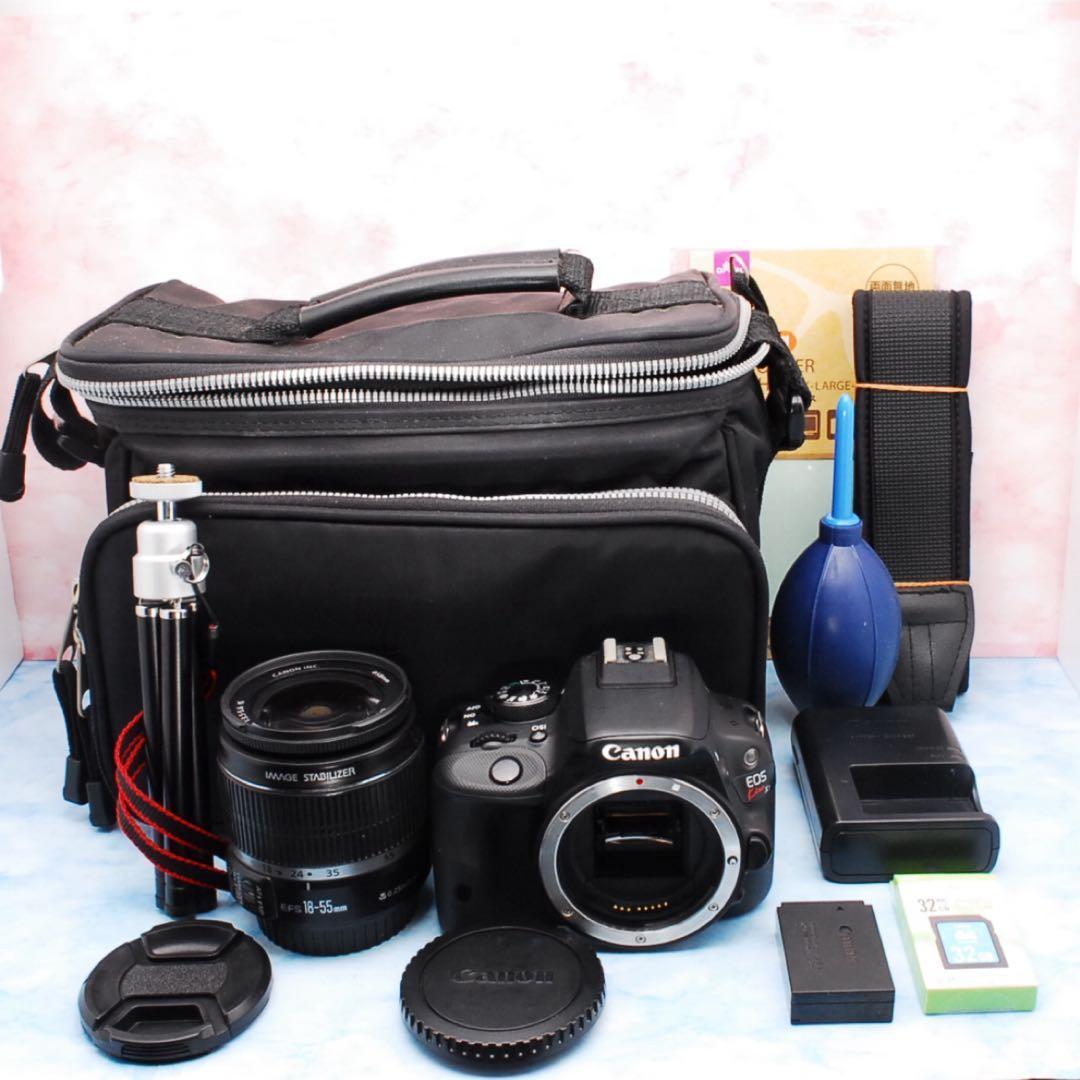 キャノン Kiss X7★バッグ＆ミニ三脚★一眼レフカメラ★軽量＆扱いやすい
