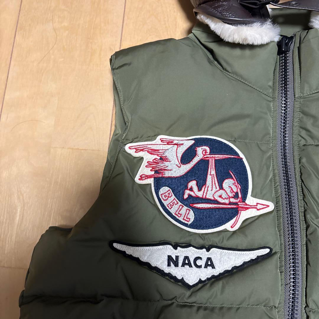 AVIREX ストームフーディダウンベスト　mサイズ