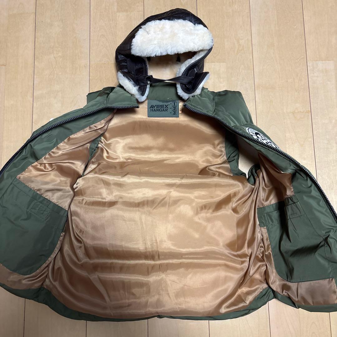 AVIREX ストームフーディダウンベスト　mサイズ