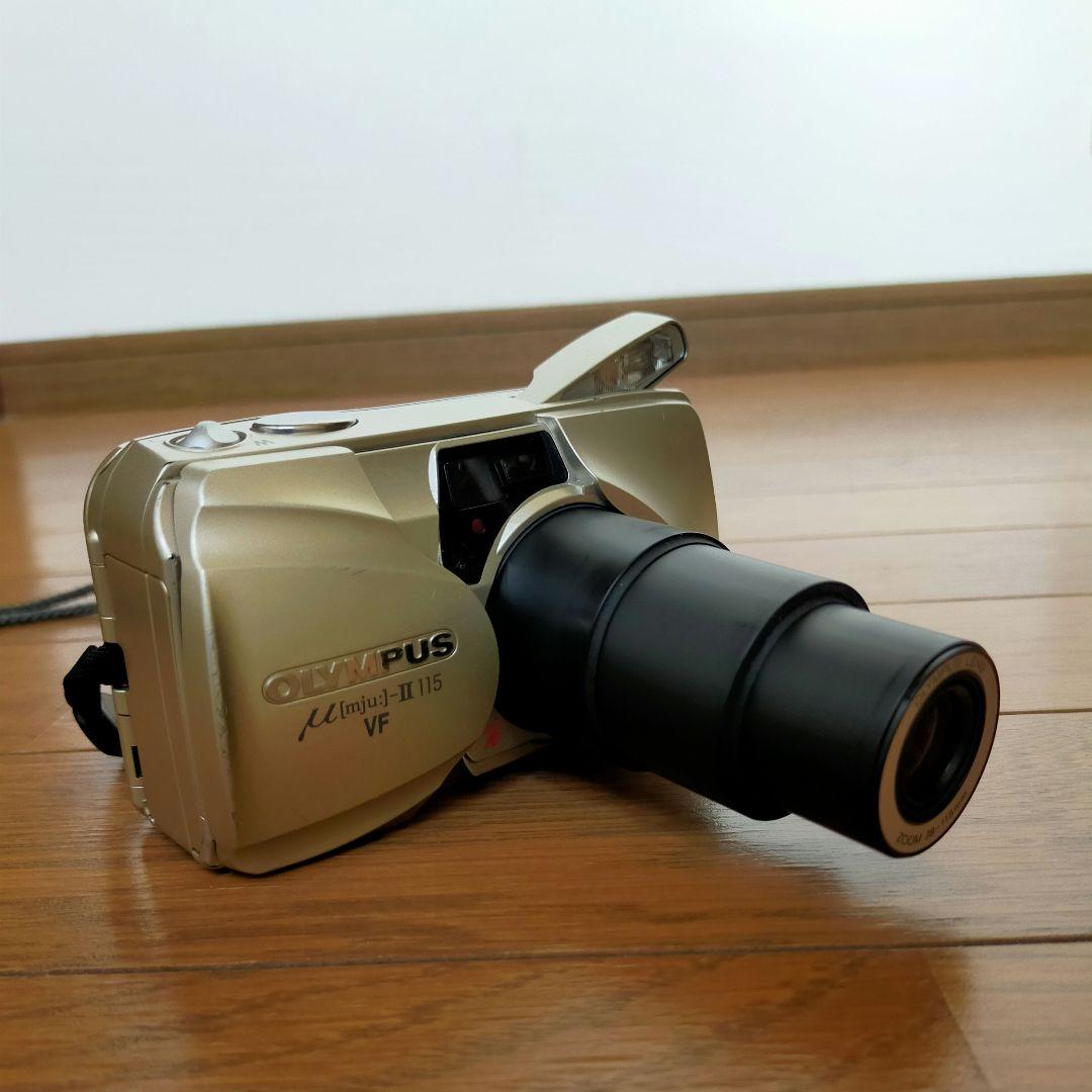 OLYMPUS オリンパス μ[mju:]-II 115 VF フィルムカメラ