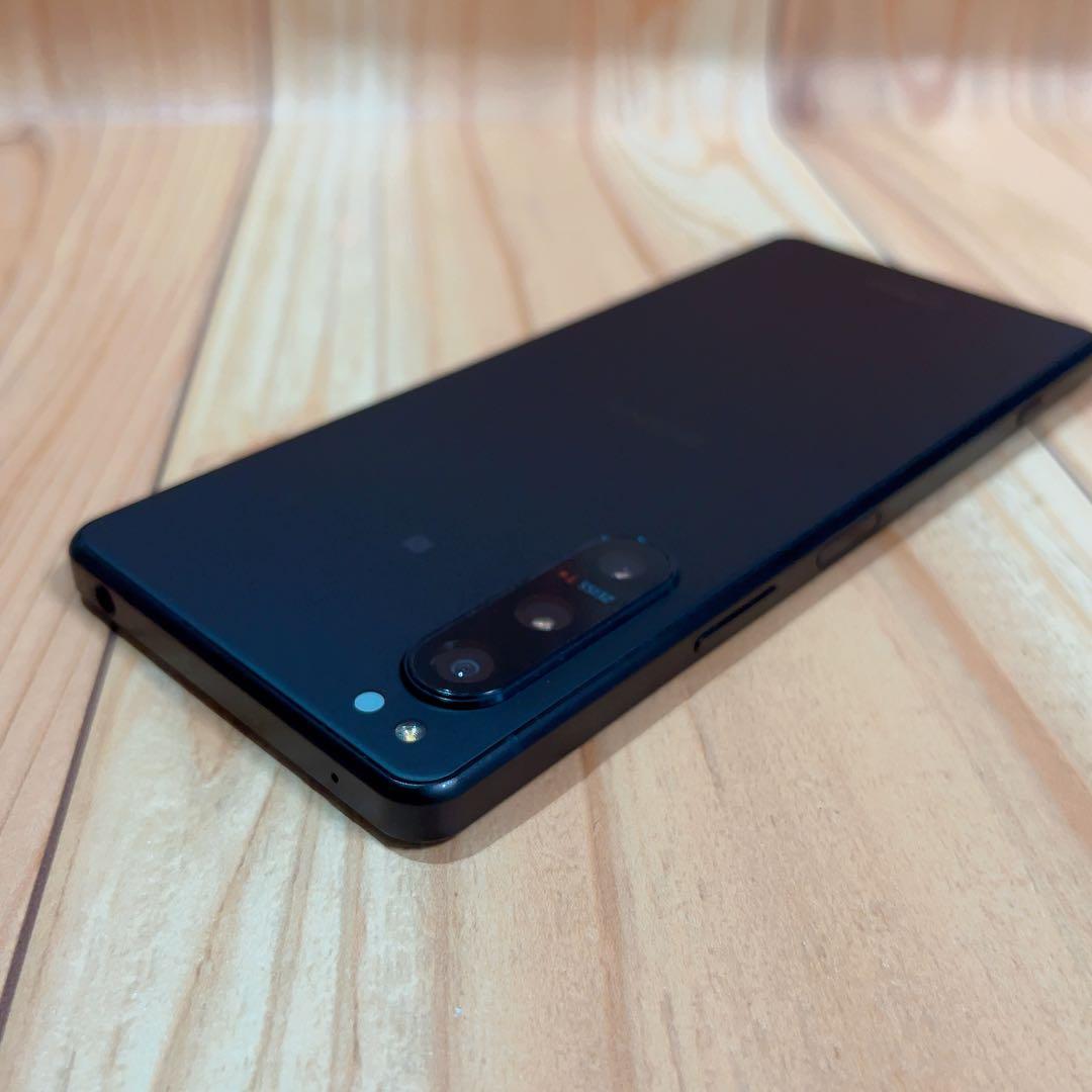 SIMフリー 本体 Xperia 5 Ⅳ 128GB 271 ブラック 電池良好