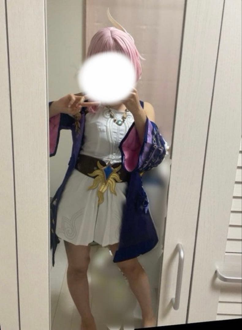 ゆ*な様 崩壊スターレイル　キュレネコスプレ　セット済みウィッグ付き　Sサイズ