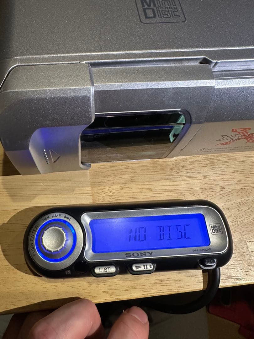 SONY Xplod MDF-66XLRPF MDチェンジャー