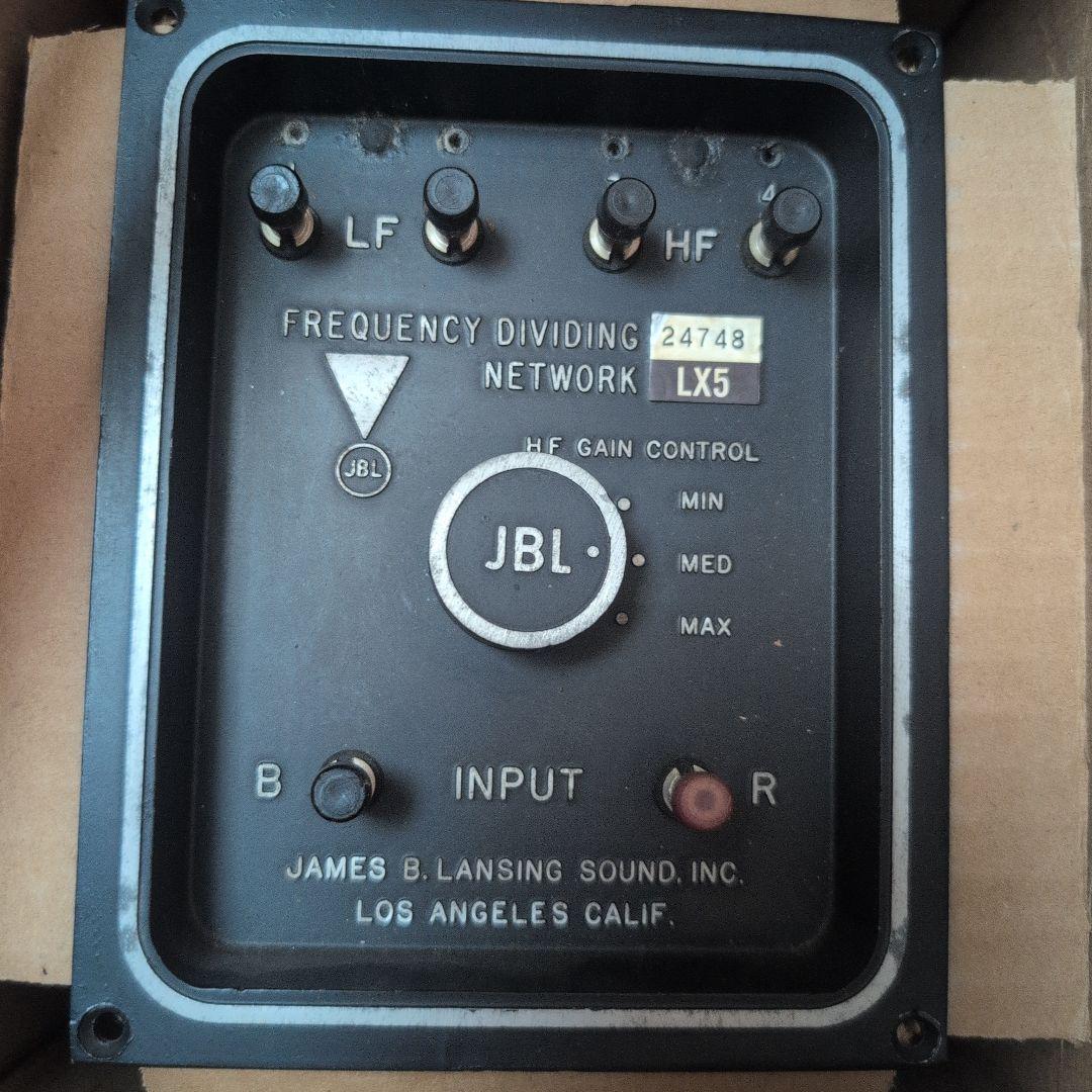 ビンテージ JBL LX5ネットワークペア 片方は未開封品です。