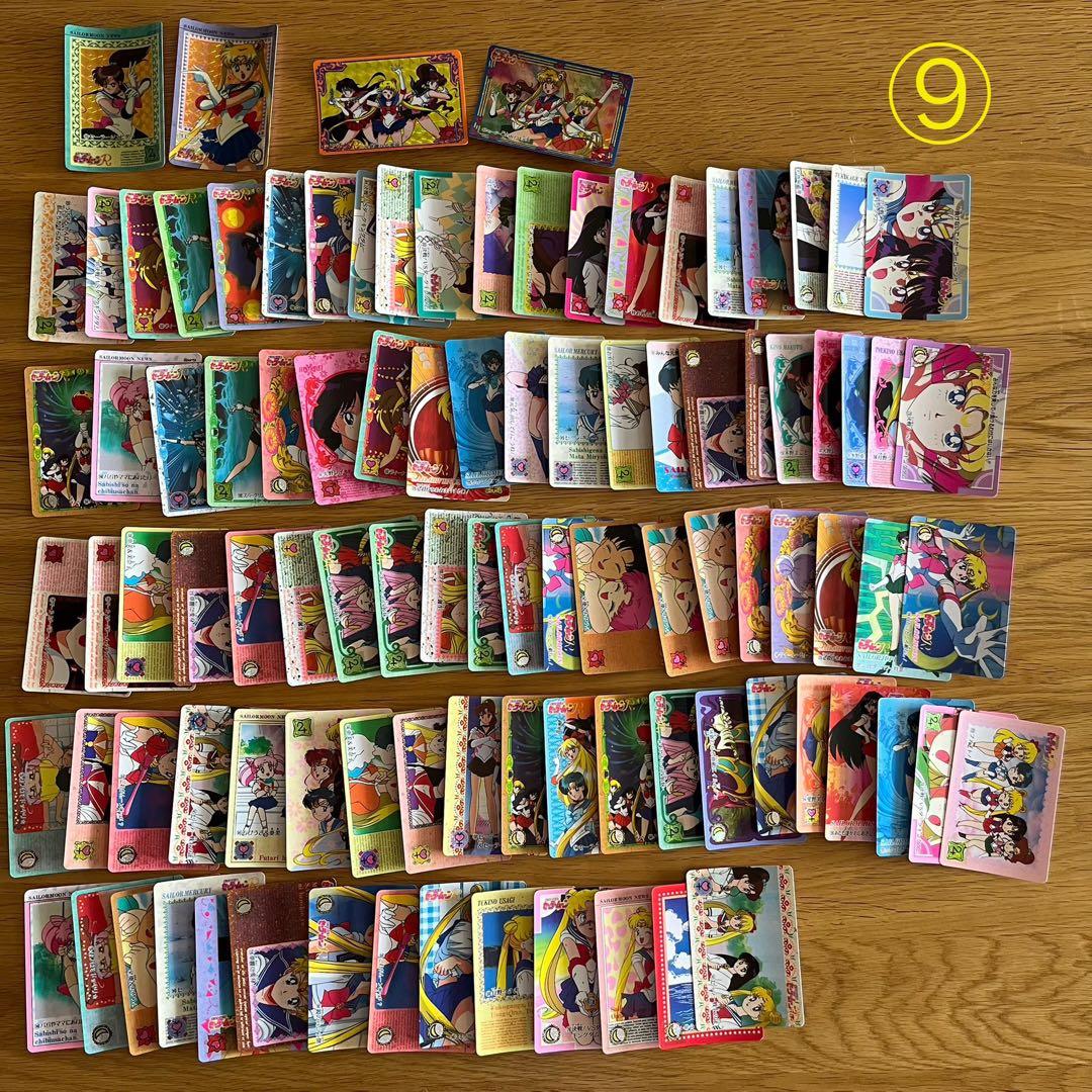セーラームーン　カード　アマダ　バンダイ　約400枚　まとめ売り
