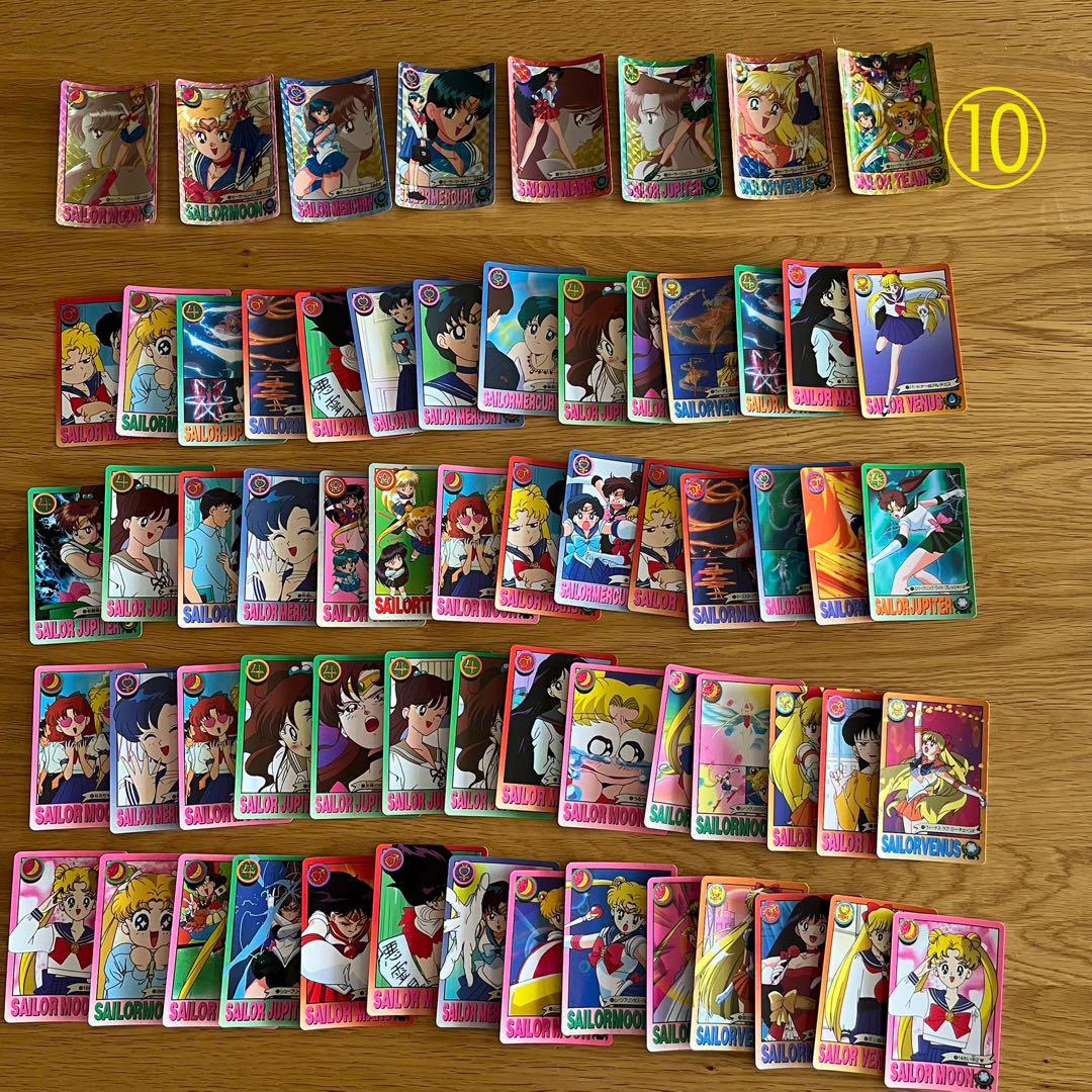 セーラームーン　カード　アマダ　バンダイ　約400枚　まとめ売り