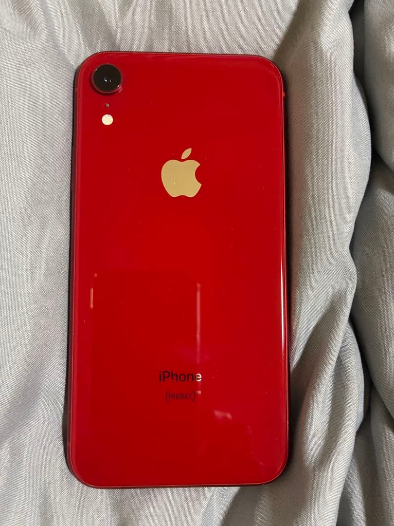 Apple iPhone XR 赤色 本体と箱