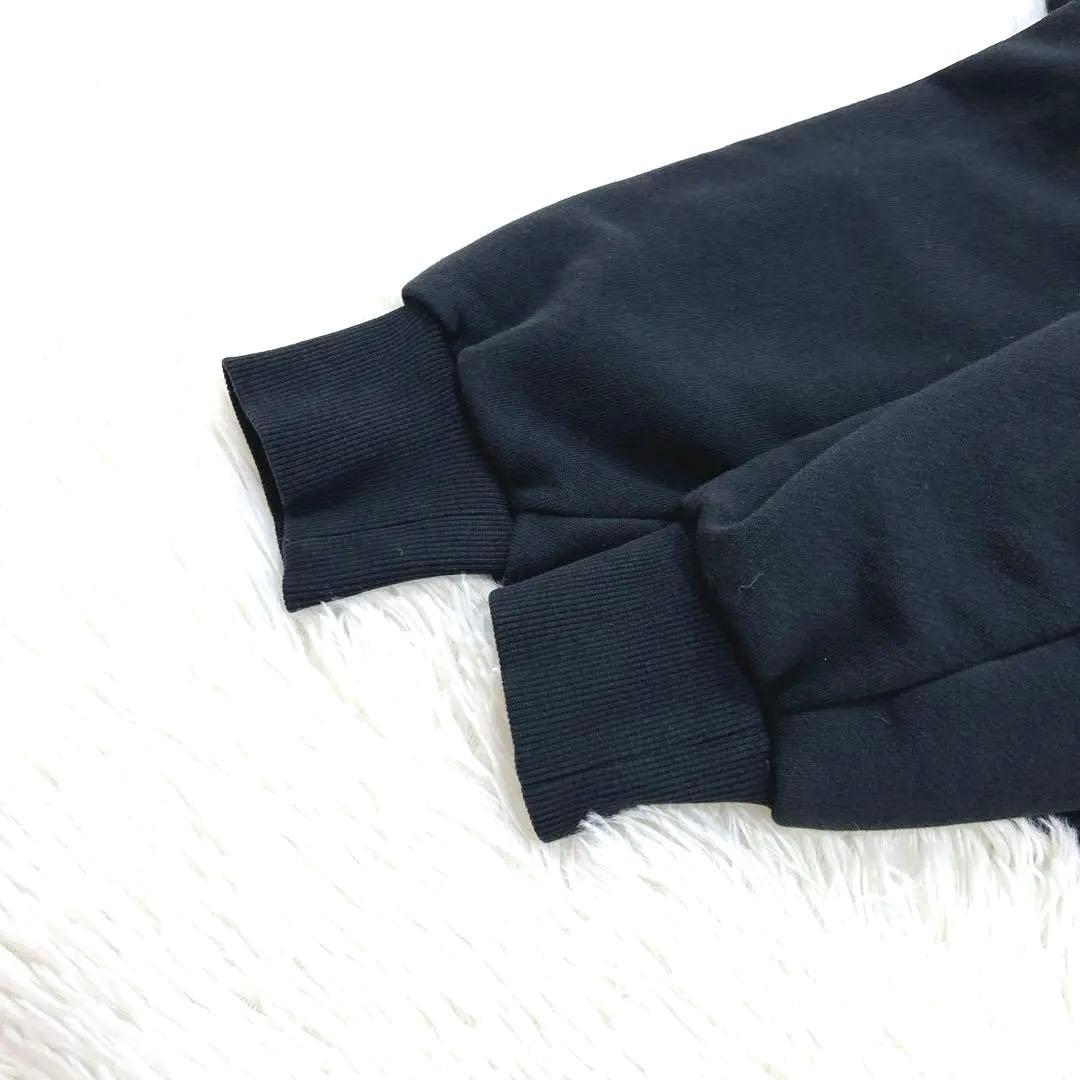 THE SHINZONE ケープリンパーカー　ジップアップパーカー　黒　短丈