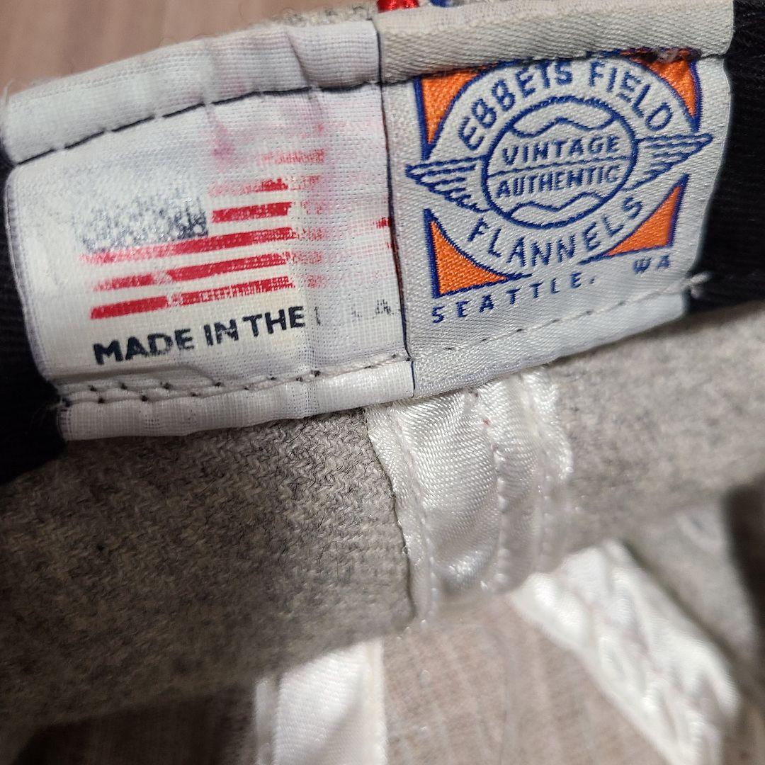 【90's‼️ヴィンテージ‼️】エベッツフィールド×Pロゴ×ウールキャップ