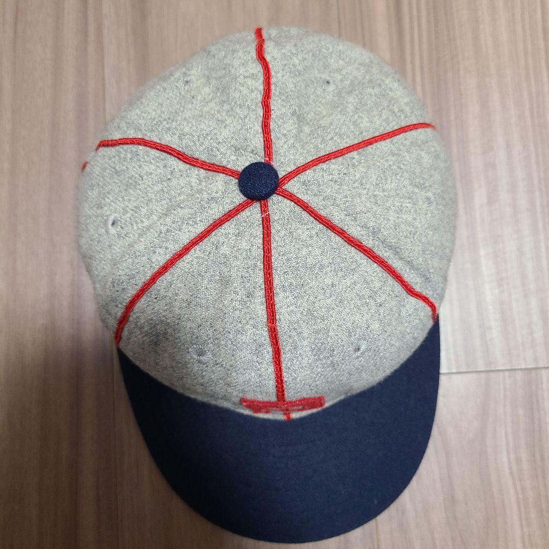 【90's‼️ヴィンテージ‼️】エベッツフィールド×Pロゴ×ウールキャップ