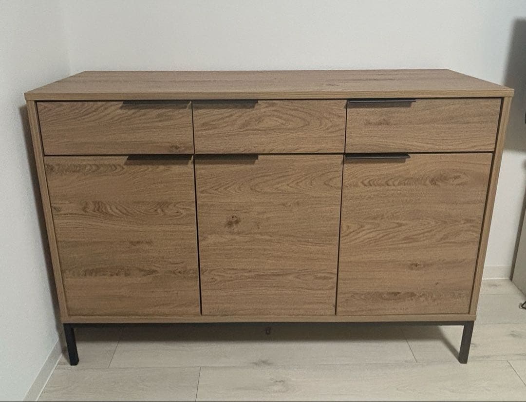 【美品】LOWYA ロウヤ [幅118] 収納棚 チェスト キャビネット