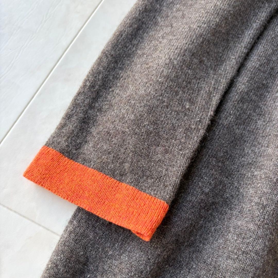 美品 ダーマコレクション カシミヤ100% 3点 アンサンブル バイカラー M