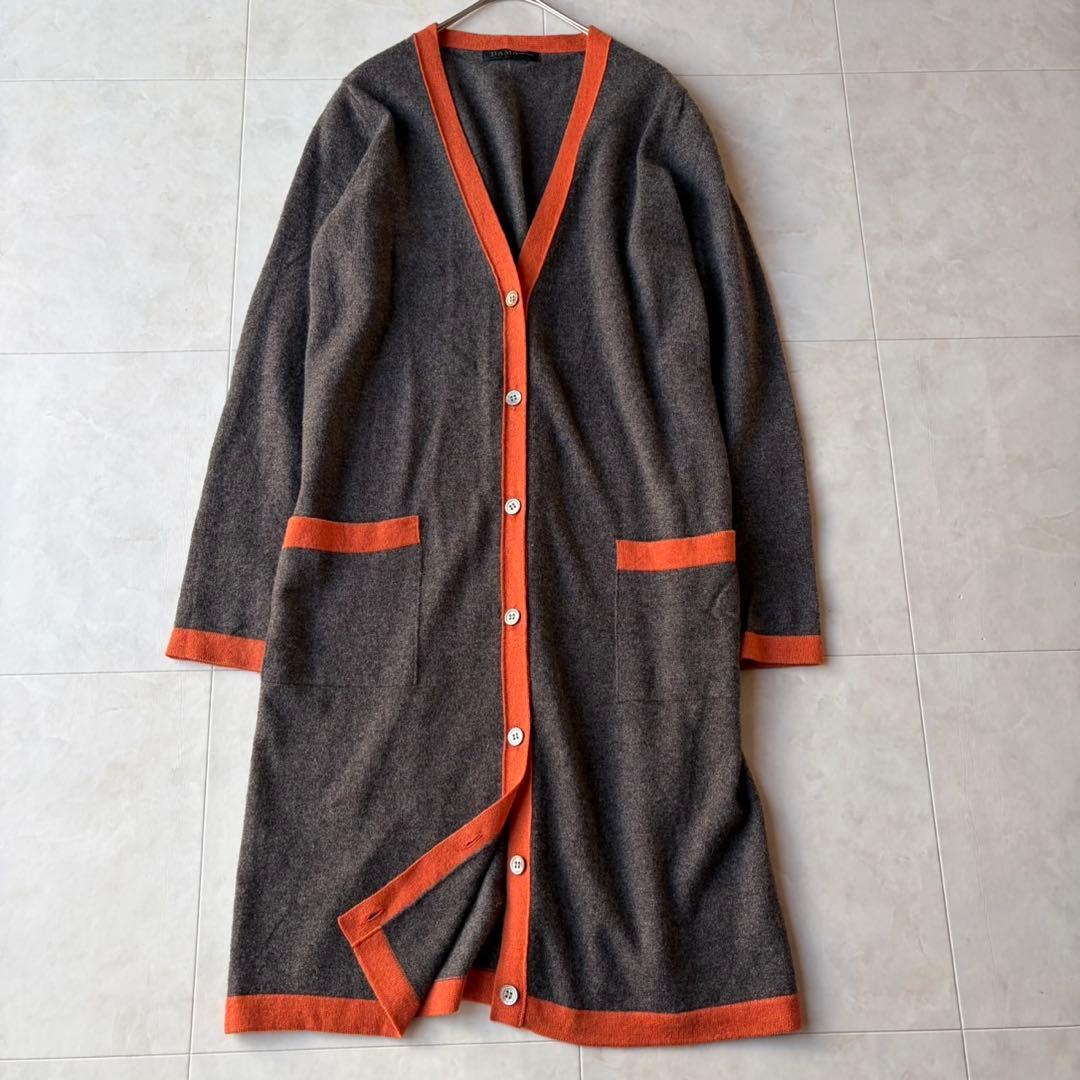 美品 ダーマコレクション カシミヤ100% 3点 アンサンブル バイカラー M