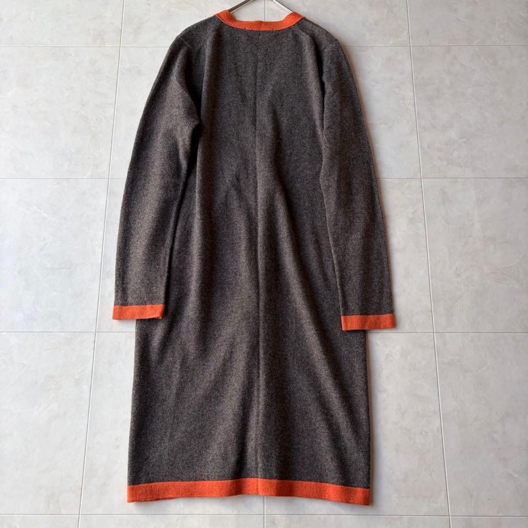 美品 ダーマコレクション カシミヤ100% 3点 アンサンブル バイカラー M