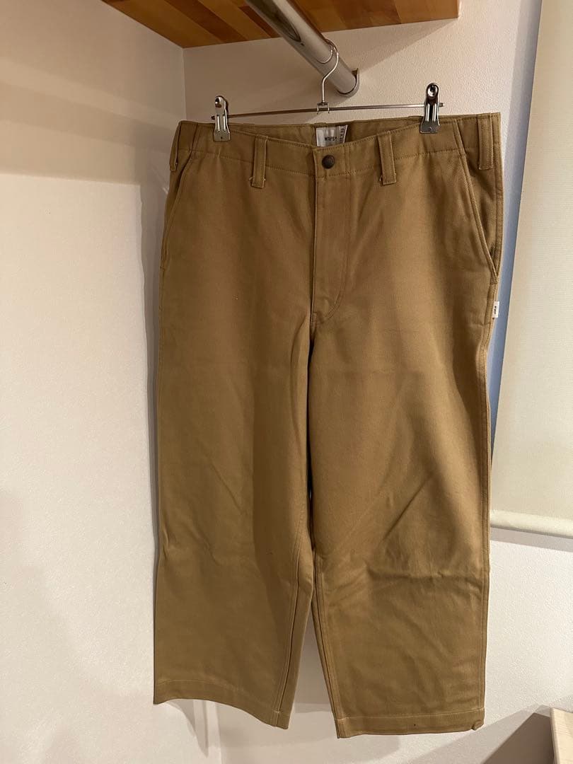 ［丸メガネ ］wtaps チノパン　ベージュ