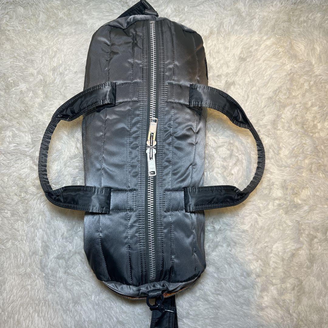 極美品✨PORTER ポーター タンカー 2WAYボストンバッグ シルバーグレー