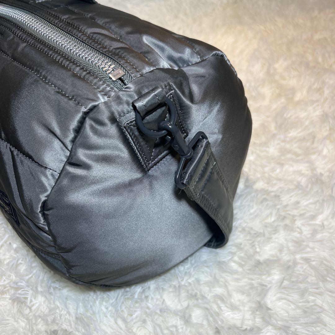 極美品✨PORTER ポーター タンカー 2WAYボストンバッグ シルバーグレー