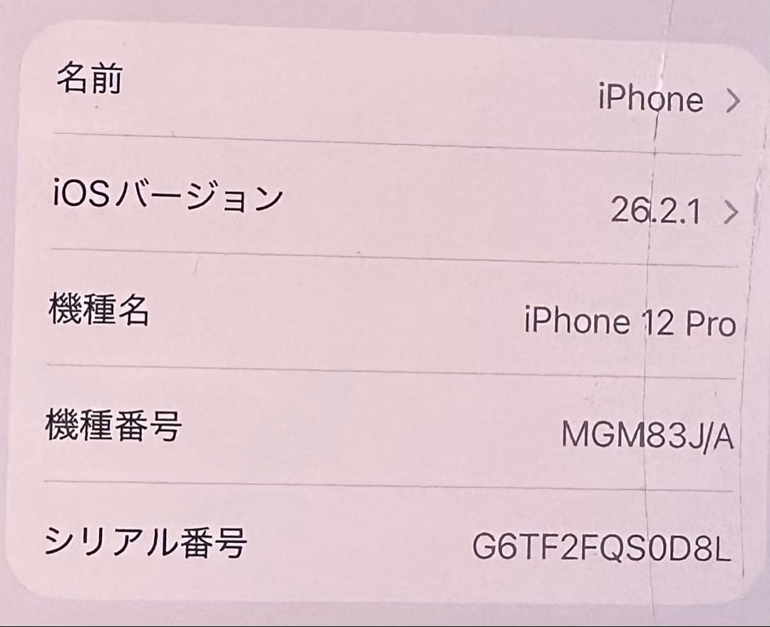 Apple iPhone 12Pro パシフィックブルー