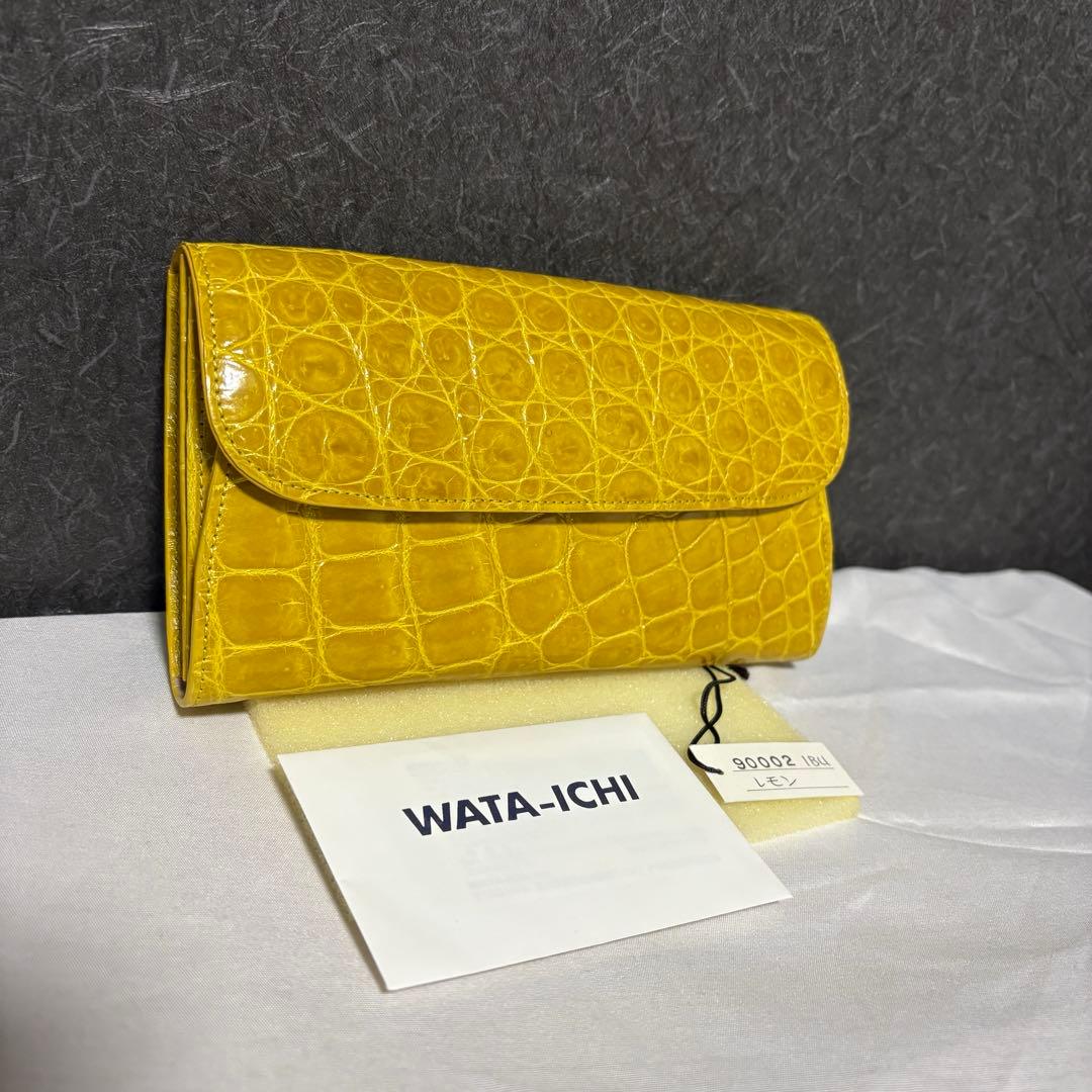 金運UP⭐︎WATAICHI クロコダイル　長財布　メンズ　レディース