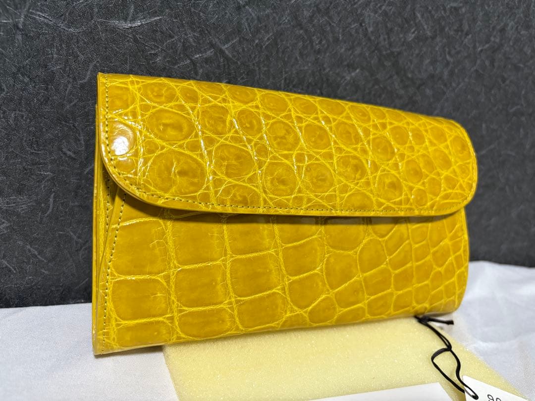 金運UP⭐︎WATAICHI クロコダイル　長財布　メンズ　レディース