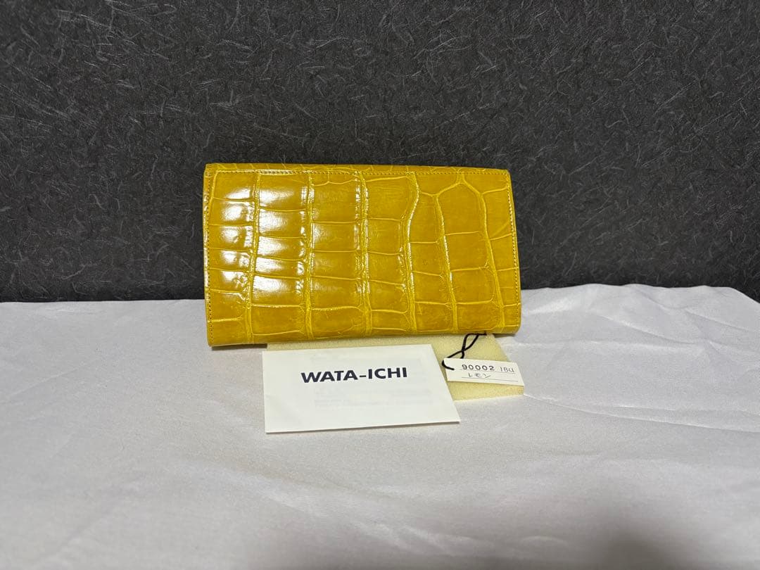 金運UP⭐︎WATAICHI クロコダイル　長財布　メンズ　レディース