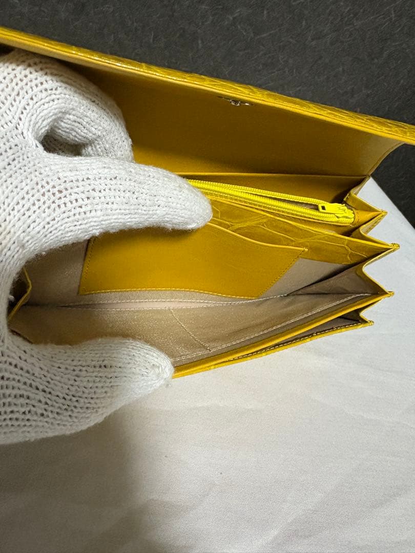 金運UP⭐︎WATAICHI クロコダイル　長財布　メンズ　レディース