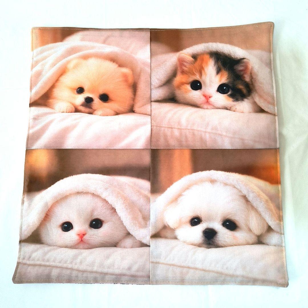 Yourelia様】ハンドメイドオーダー★犬★ガーゼハンカチ　9点