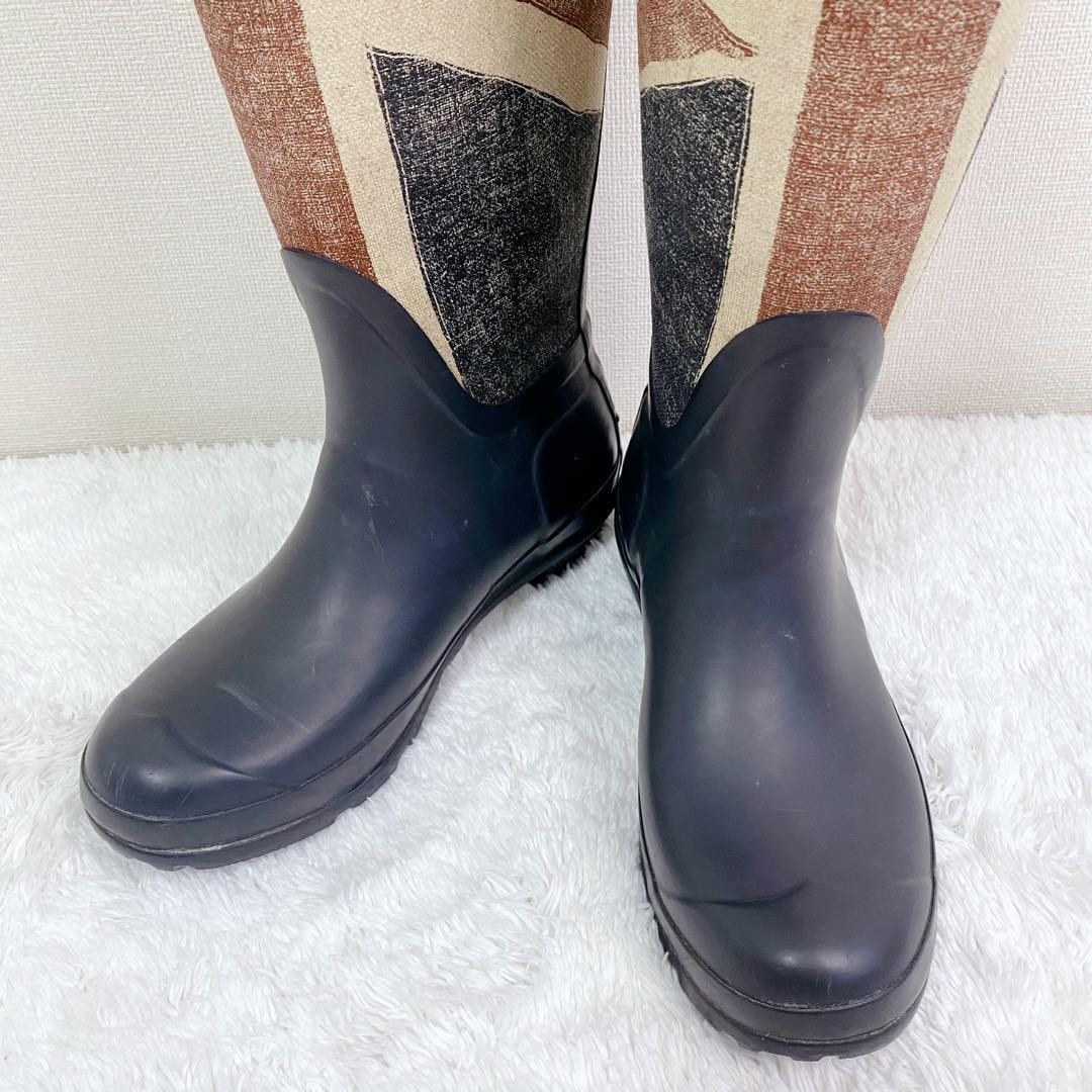 ハンター　HUNTER　レインブーツ　ユニオンジャック　限定品　長靴