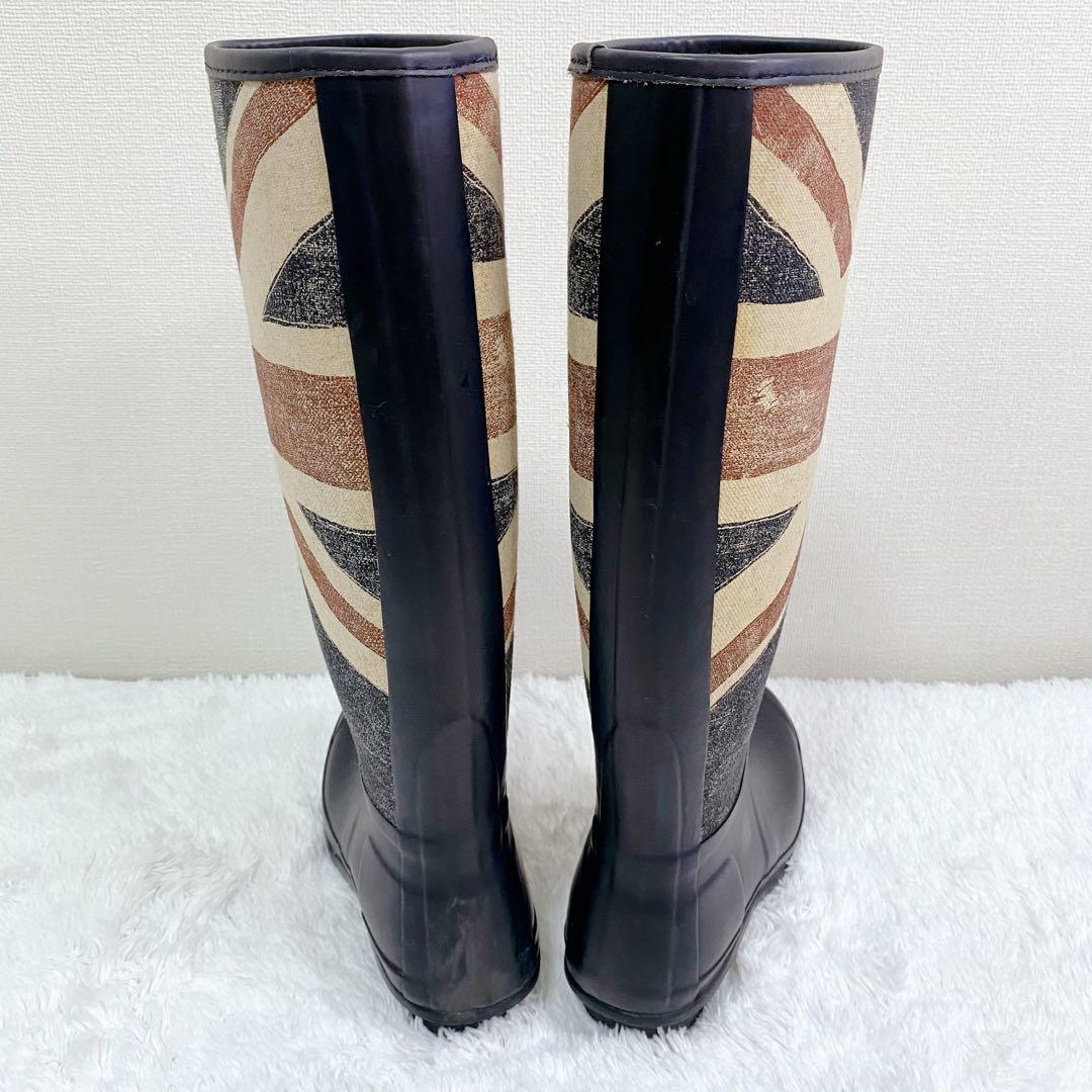 ハンター　HUNTER　レインブーツ　ユニオンジャック　限定品　長靴