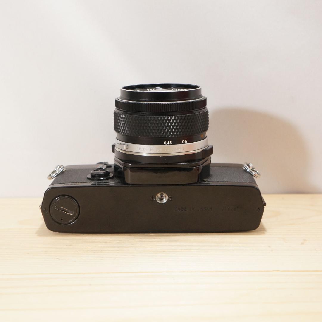 【動作確認済/説明書付】OLYMPUS OM-1 変圧アダプタ付き