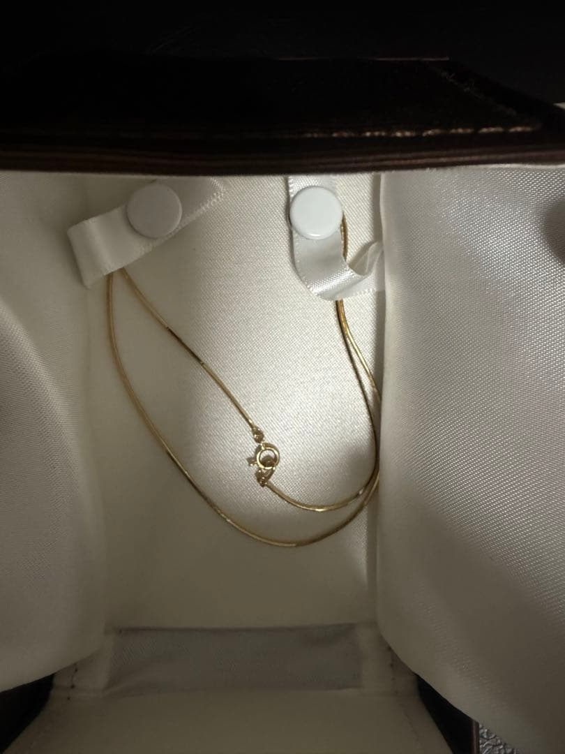 K18コンパクトチェーン ネックレス太40cm