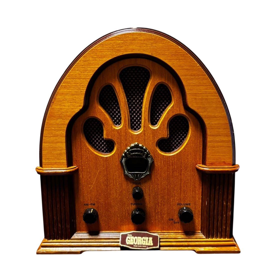 ジョージア　ラジオ　アンティーク
